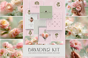 Floral Branding Kit & Logo Templates, a Branding & Logo Template by Under My Cozy Roof (Thumbnail 1 of 18)