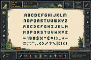 Brickware - Thick Pixel Font, a Sans Serif Font by HipFonts (Thumbnail 2 of 8)
