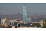Cableway Car On Background Of Modern, a Graphic by Our Amazing World (Thumbnail 1 of 2)