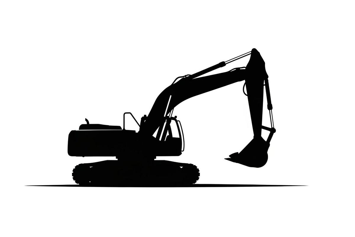 Excavator Construction Vector Bundle, an Illustration by Amazin_art (Photo 13 of 51)