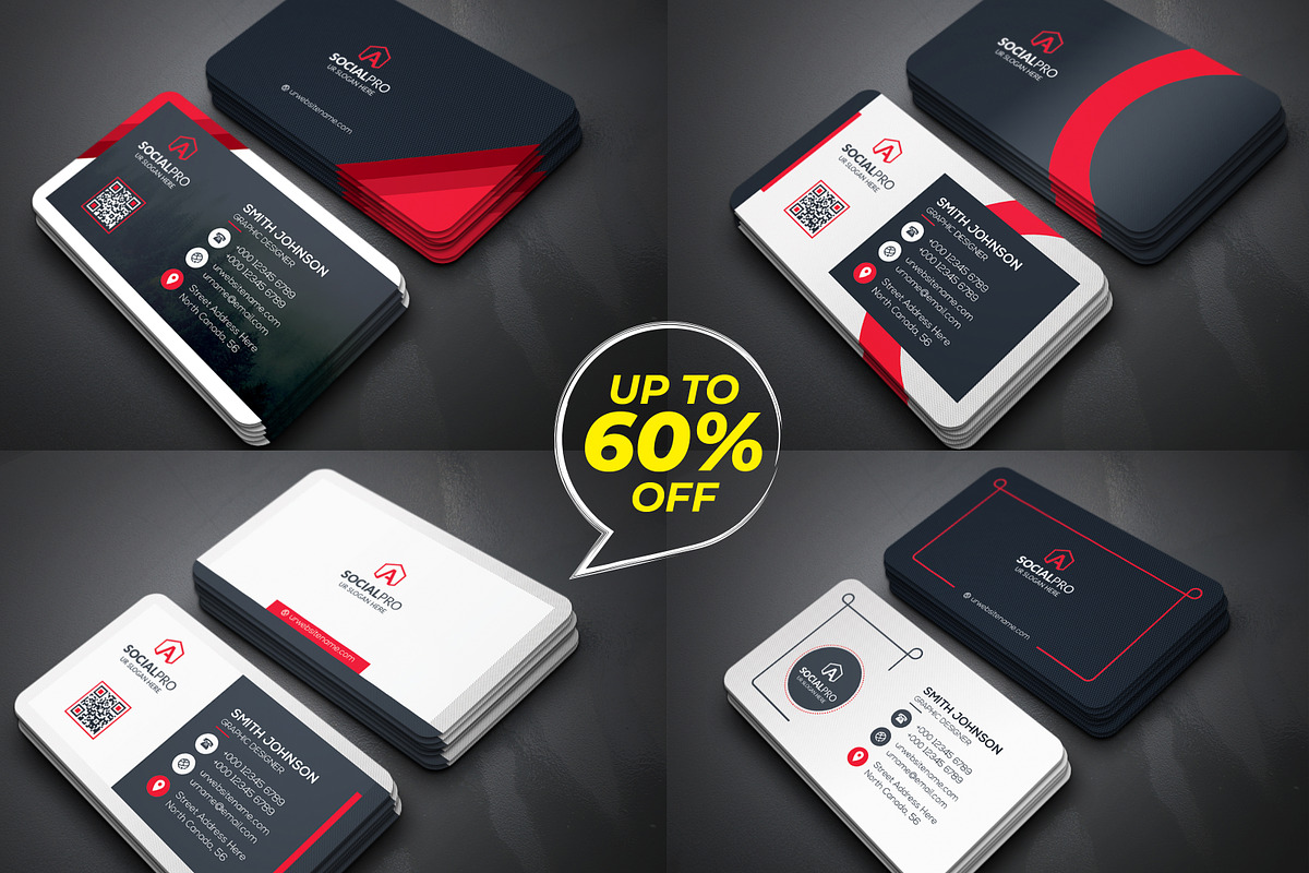 Business Cards Bundle Offer, a Business Card Template by Genereux Art (Photo 8 of 14)