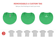 Next Level Tri-Blend T-Shirt Mockups, a Shirt Mockup by Brent Galloway (Thumbnail 4 of 5)
