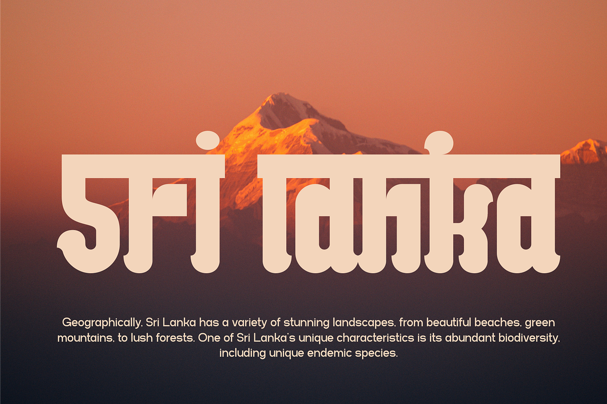 Mahatie - Traditional Hindi, a Serif Font by Marvadesign (Photo 3 of 6)