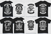 200 Vector Tshirt Designs ( B/W ), an Education Illustration by roach_graphic (Thumbnail 5 of 27)