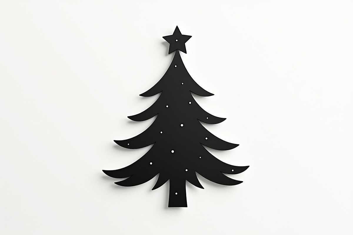 Tree Christmas Fir Tree Black, an Illustration by Amazin_art (Photo 12 of 27)