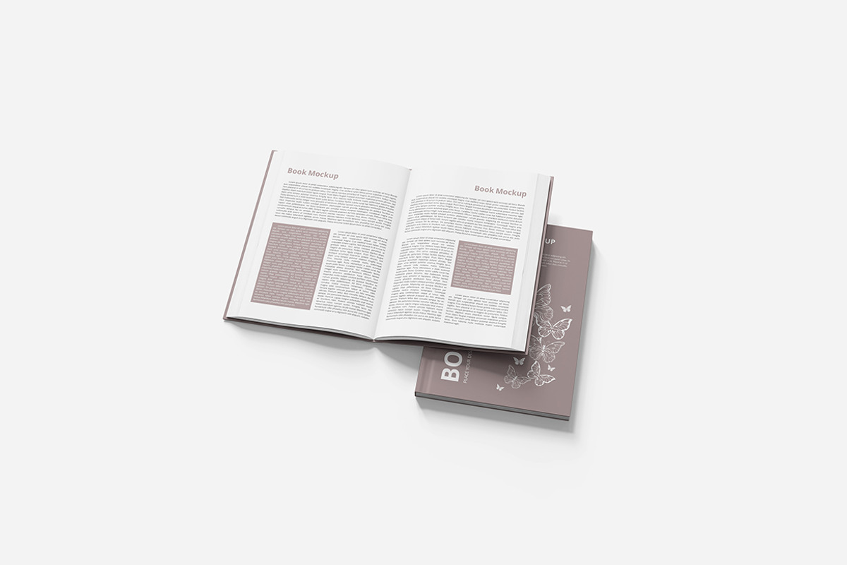 Catalogue Book Mockup, a Books & Magazine Mockup by bimockup