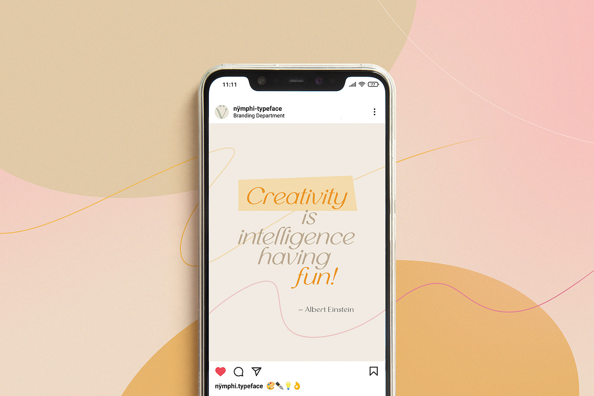 Nymphi | soft detailed sans + italic, a Sans Serif Font by Minna Kaario (Photo 10 of 13)