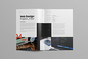 Designer Portfolio Layout, a Brochure Template by HiveArts (Thumbnail 7 of 9)