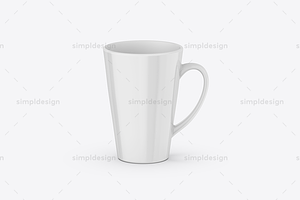 Latte Mug Mockup