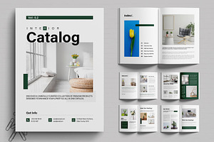 Modern Interior Catalog Template, a Brochure Template by MightyDesign