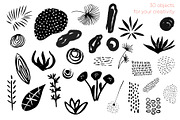 Floralium. Abstract patterns set., a Pattern Graphic by lisa_kalev (Thumbnail 11 of 11)