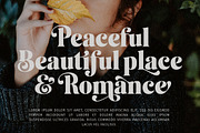Floresta - Display Font, a Serif Font by Mulkan Nazir (Thumbnail 9 of 15)