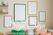 Poster Gallery Wall Contemporary, a Product Mockup by SigaSigaMockup (Thumbnail 4 of 4)