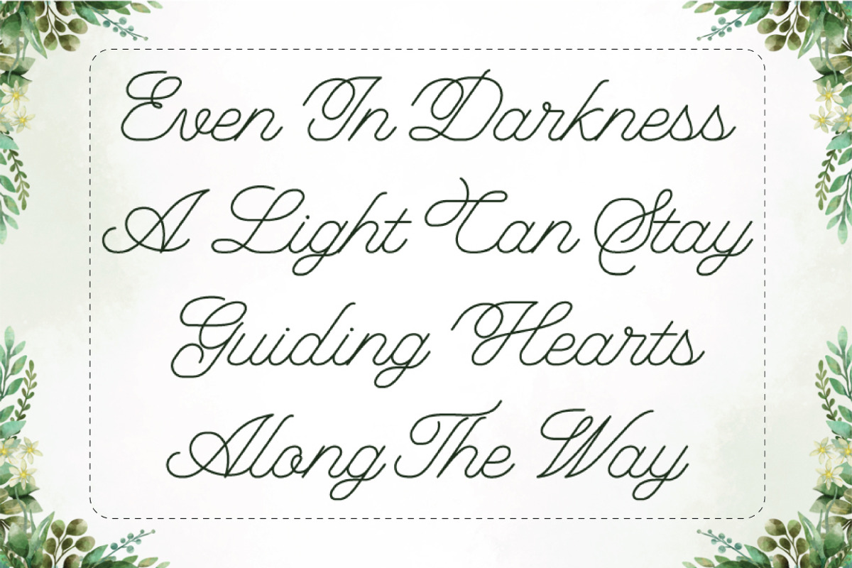 Adellisa-A true single line, a Script Font by Lemon Studio Type (Photo 5 of 5)