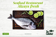 Seafood Scene and Mockup Creator, a Product Mockup by relineo.mock-ups (Thumbnail 6 of 6)