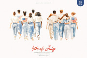 4th of July Collection, a Decorative Illustration by PeDe Designs (Thumbnail 4 of 20)
