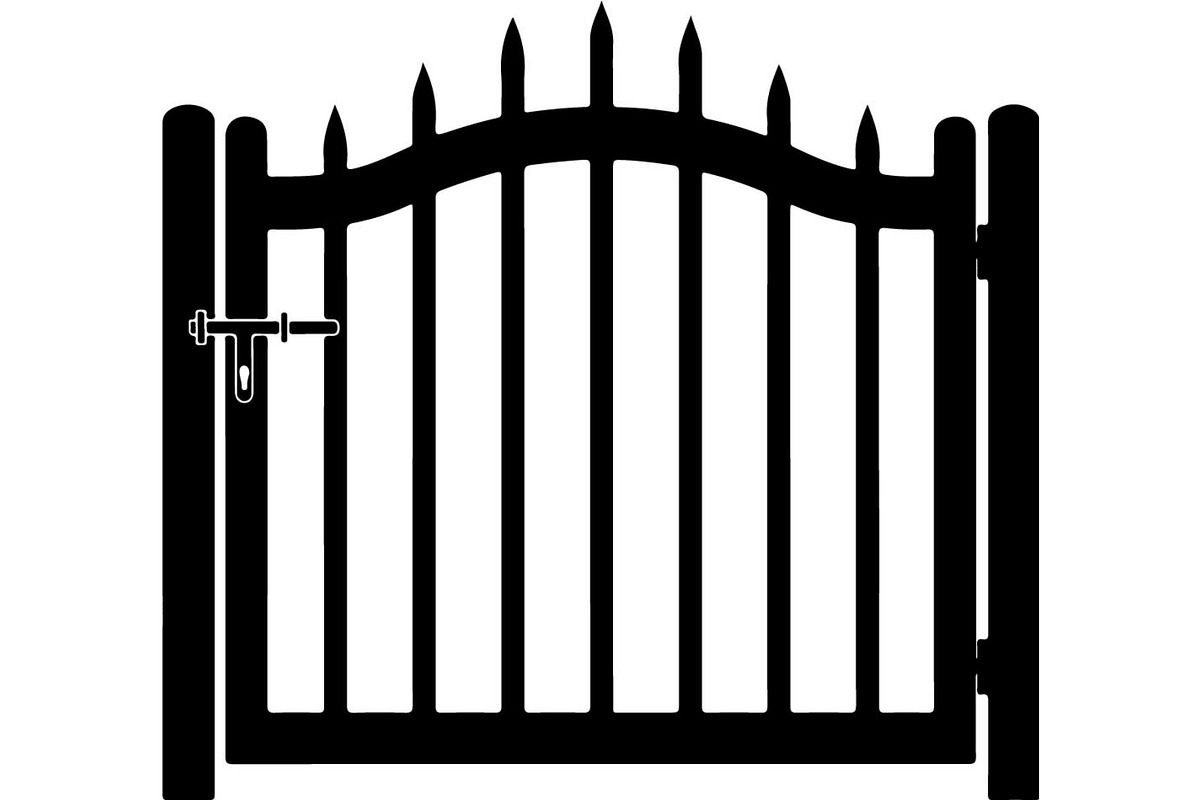 Modern Metal Gate, an Object Graphic by Creativeshirt (Photo 12 of 19)