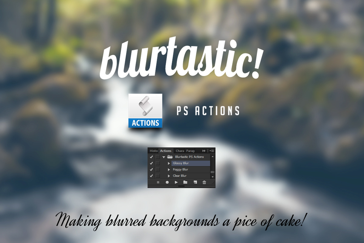 Blurtastic Photoshop Actions, an Action Add-On by IngeniousArtist (Photo 1 of 4)
