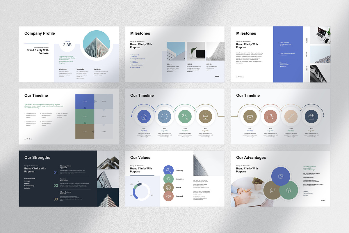 AURA Project Proposal Presentation, a Presentation Template by GoldenPixelStudio (Photo 10 of 29)