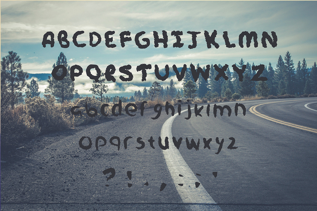 MudFont, a Font by Mel's Shop (Photo 4 of 4)