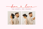 Nichole – Romantic Handwritten Font, a Script Font by Mahesans Co (Thumbnail 2 of 7)
