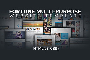 Fortune Responsive Website Template