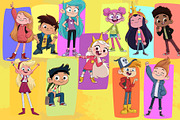 KIDDO TOWN 11 PNG Set, a Person Illustration by XiXong STUDIO (Thumbnail 2 of 6)