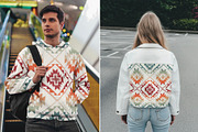 Colorful Southwestern Pattern, a Pattern Graphic by PPEthnicDecorPattern (Thumbnail 6 of 9)
