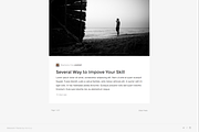 Mekansm - Minimalist Ghost Theme, a Websites & App Template by Malvouz (Thumbnail 2 of 2)