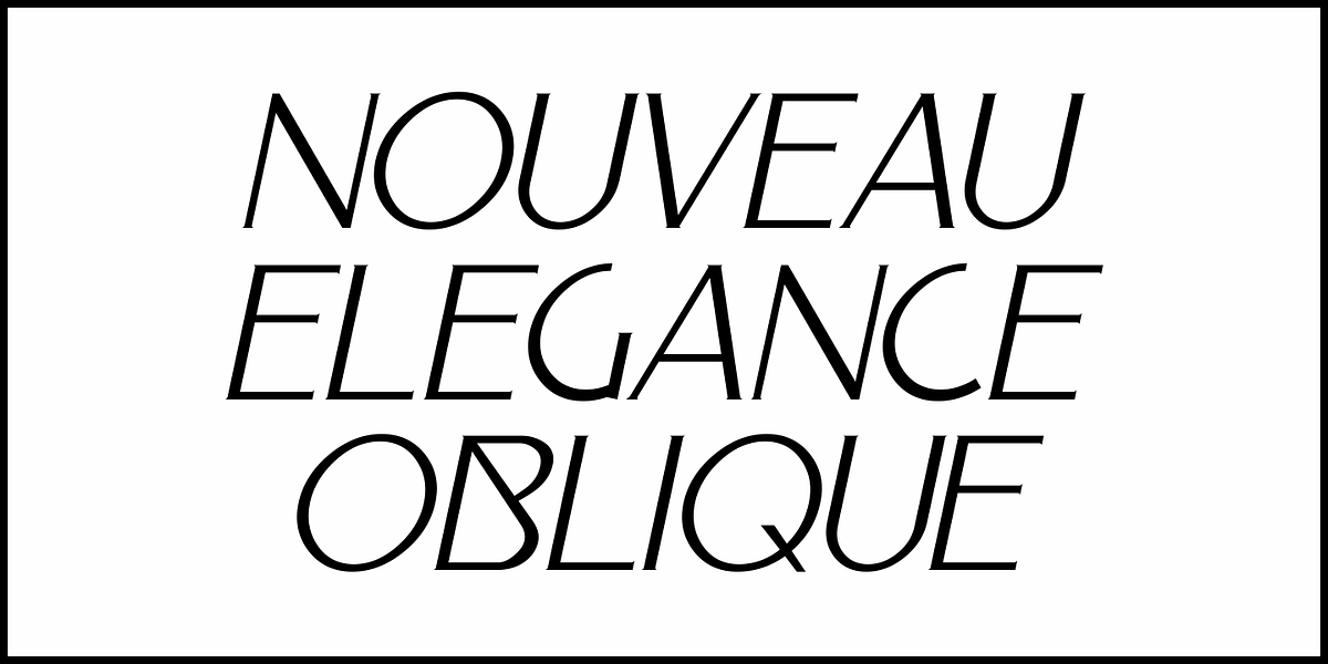 Nouveau Elegance JNL, a Font by Jeff Levine Fonts (Photo 4 of 5)