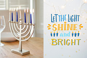 Hanukkah Jewish holiday design, an Object Graphic by DariSmartArt (Thumbnail 6 of 8)