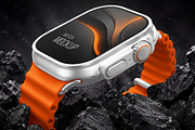 Apple Watch Ultra 2 Mockup Set, a Wearable Device Mockup by Country4k (Thumbnail 6 of 7)