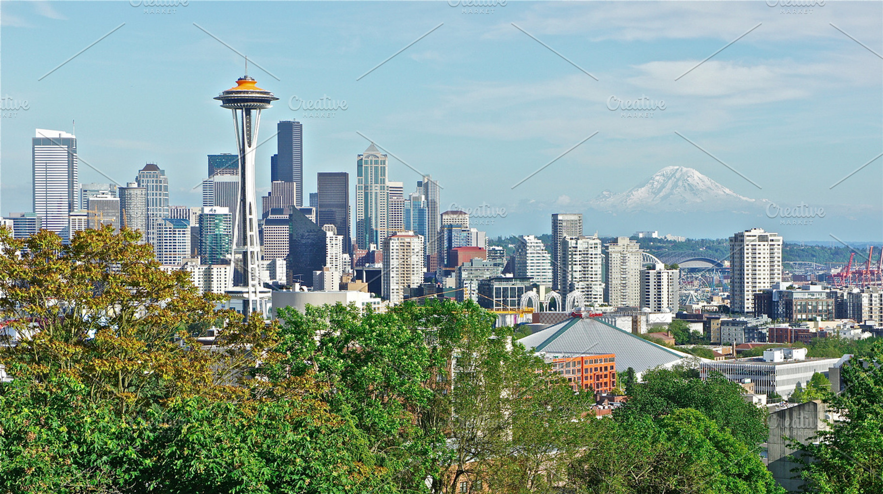 Iconic Seattle Skyline