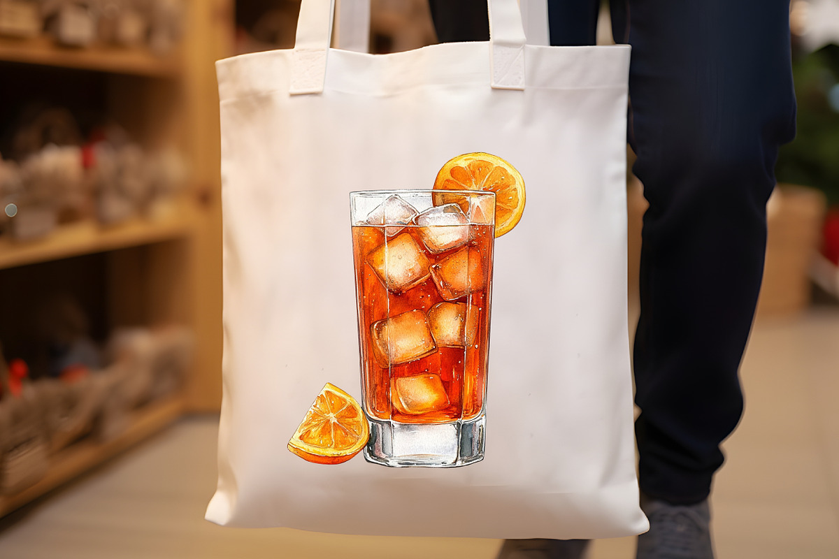 Summer Spritz Cocktail Clipart, an Illustration by Rose Art (Photo 4 of 8)