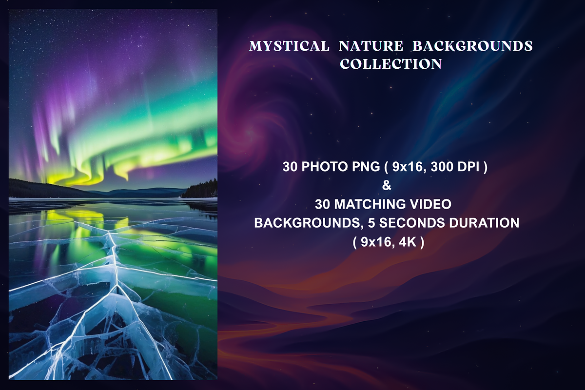 Mystical Nature Backgrounds, a Scene 3D Model by MarisoArt (Photo 2 of 7)