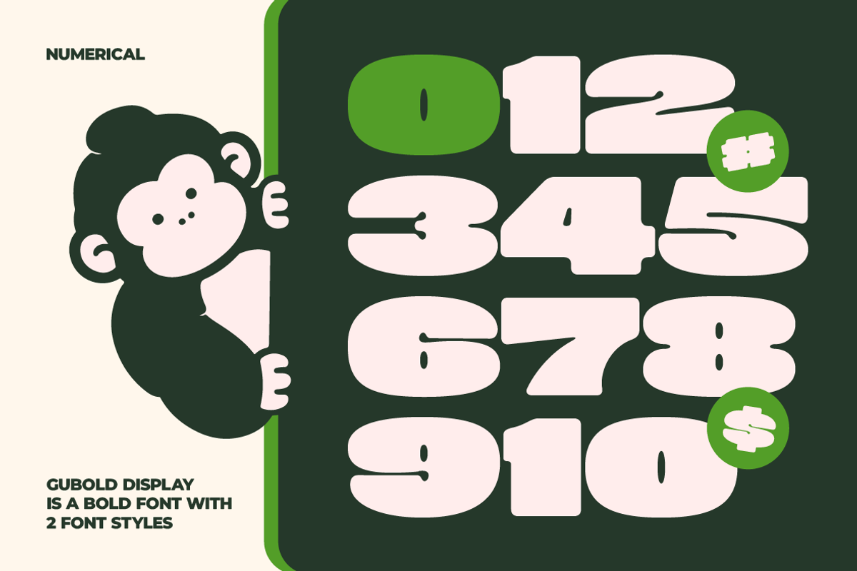 Gubold - Bold Display Typeface, a Sans Serif Font by Comactype Foundry (Photo 8 of 11)