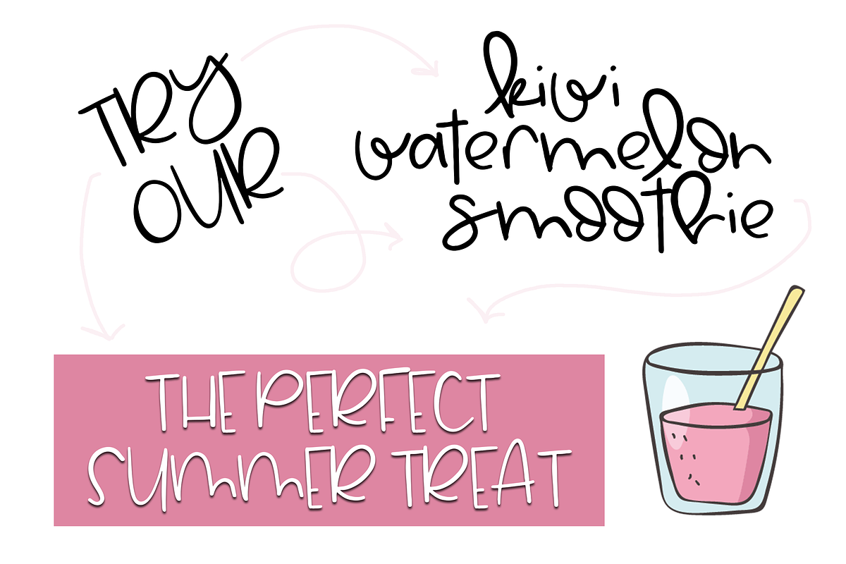 Lemon Drop - Fun & Quirky Font preview 6