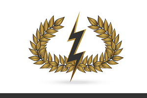 Thunder Symbol Of Greek God Zeus