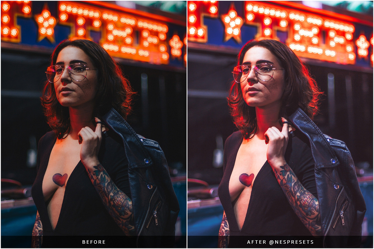 NIGHT WITCHES LIGHTROOM PRESETS, an Action Add-On by Nes Design Co (Photo 5 of 10)