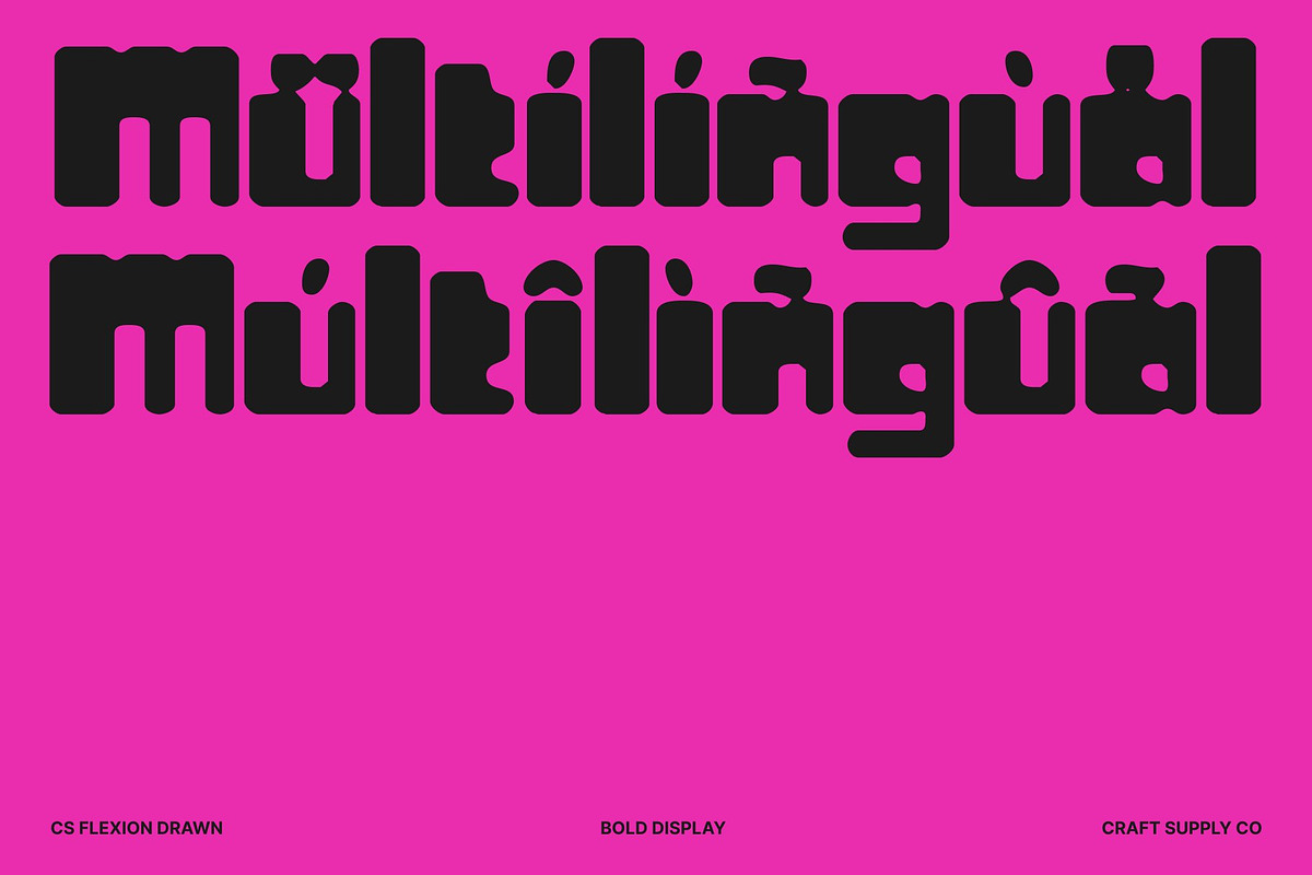 CS Flexion Drawn, a Sans Serif Font by Craft Supply Co. (Photo 6 of 8)