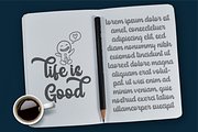 Yegufet, a Script Font by twinstd (Thumbnail 4 of 11)