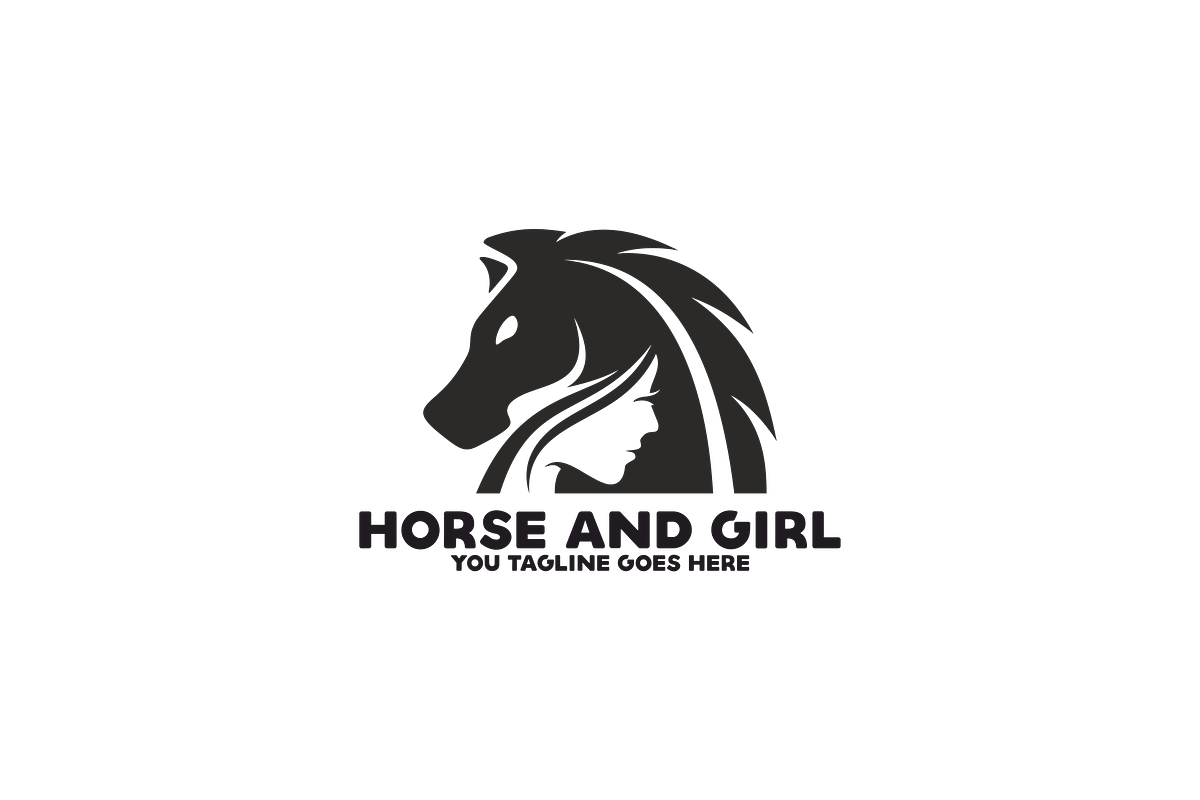 Horse and Girl Logo, a Branding & Logo Template by Brandlogo (Photo 2 of 3)