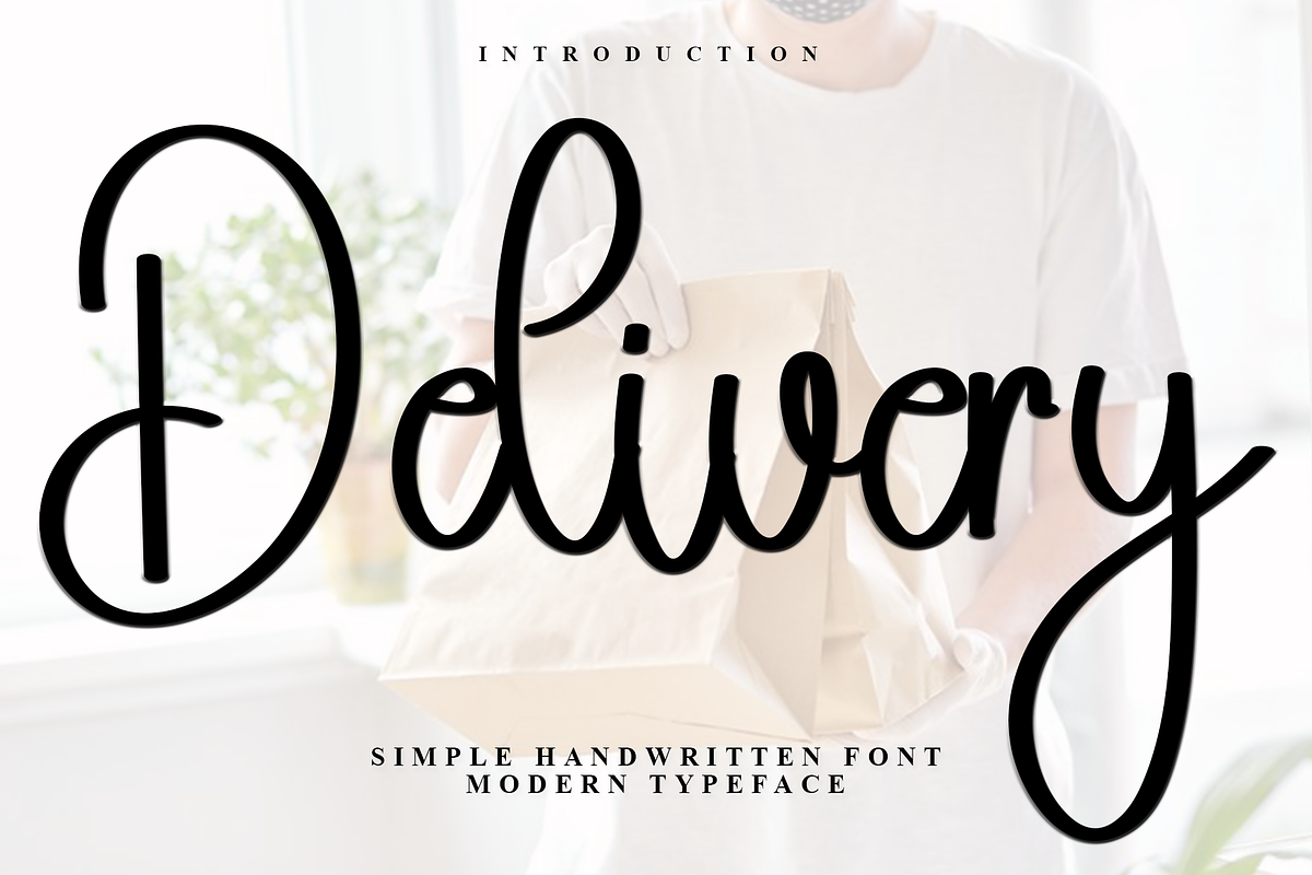 Delivery, a Handwritten Font by FreshTypeINK (Photo 1 of 6)