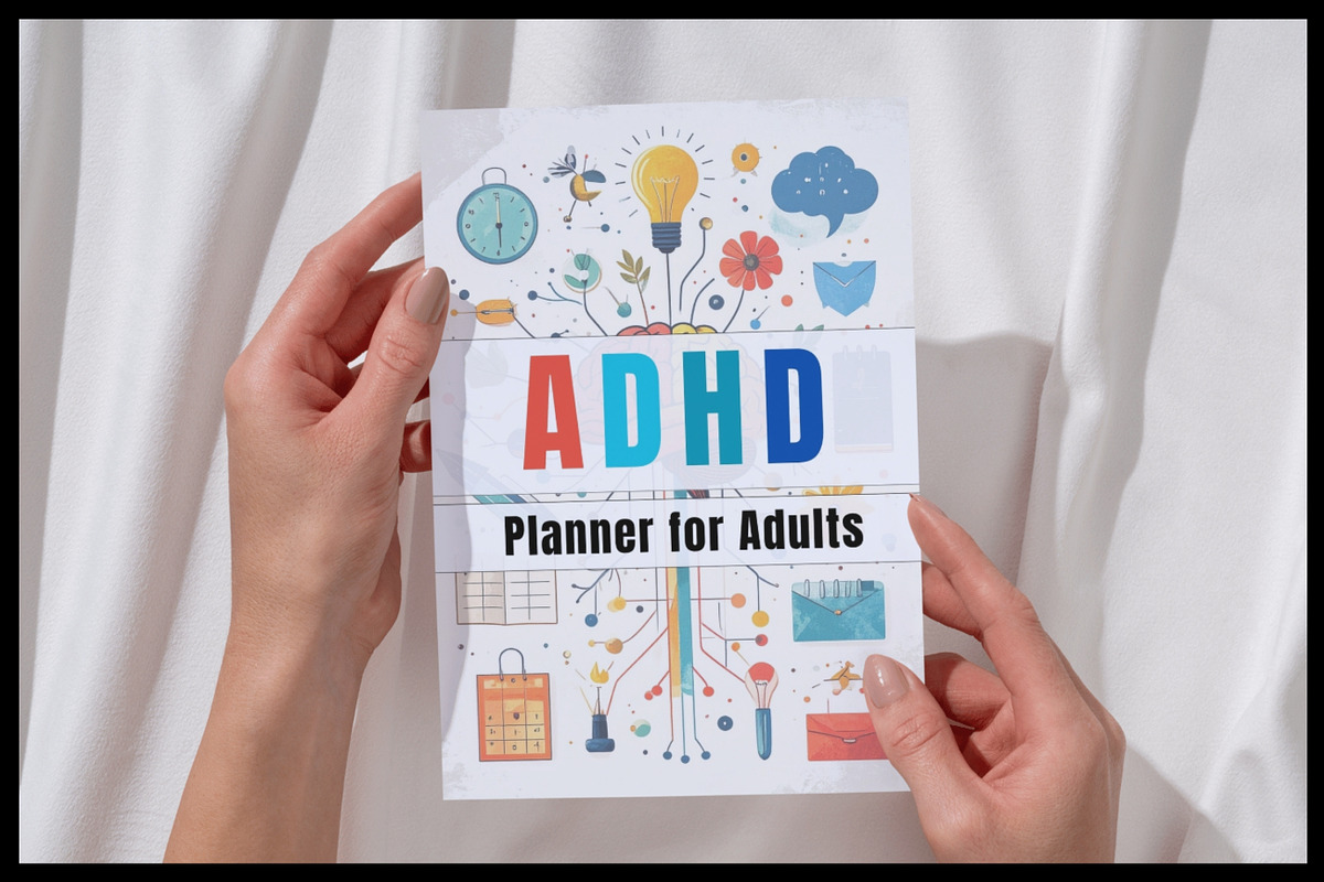 ADHD Planner for Adults, a Stationery Template by Designmela01 (Photo 8 of 8)