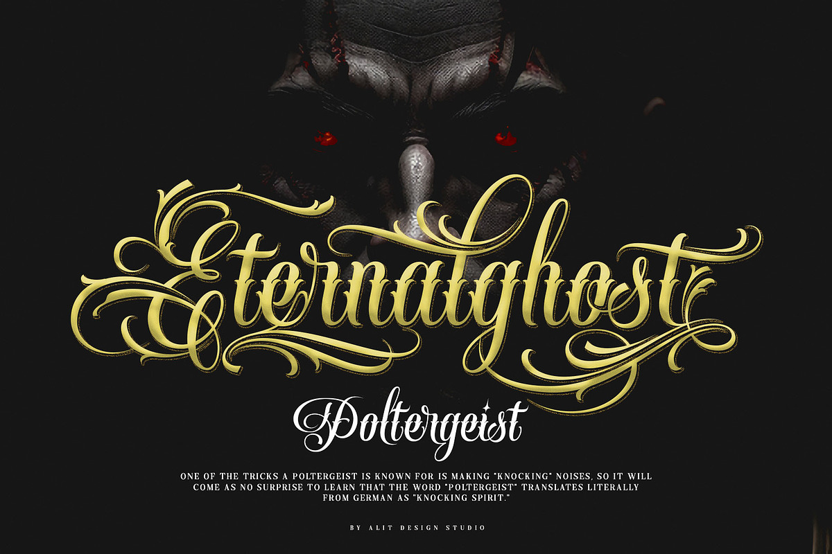 Handrid Familia Typeface, a Script Font by alit design (Photo 9 of 20)