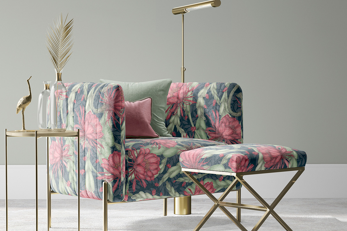Floral Aesthetic Vintage Patterns, a Pattern Graphic by Alisa Fimen Design (Photo 2 of 13)