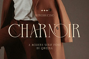 Charnoir - Modern Elegant Luxury, a Serif Font by Qweera Studio (Thumbnail 1 of 12)