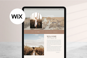 Wix Website Template - Girl Boss