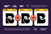 Emynam Crew Typeface, a Sans Serif Font by alit design (Thumbnail 10 of 20)