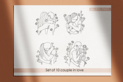 SALE Couple in love illustration, a Person Illustration by velychko.ua (Thumbnail 6 of 7)